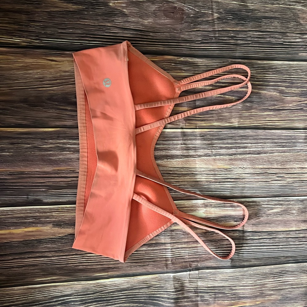 Lululemon Pink Sports Bra - Picture 2 of 3